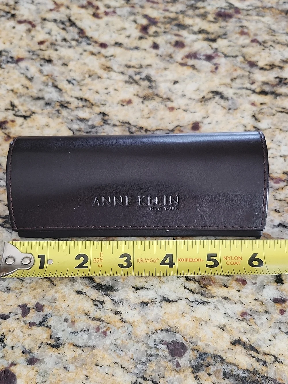 Anne Klein Leather Glasses Case